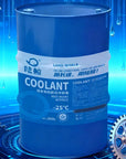 -25° coolant in brake fluid