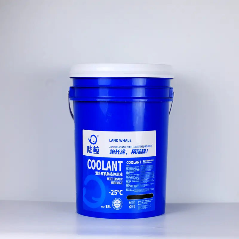 -25° coolant in brake fluid
