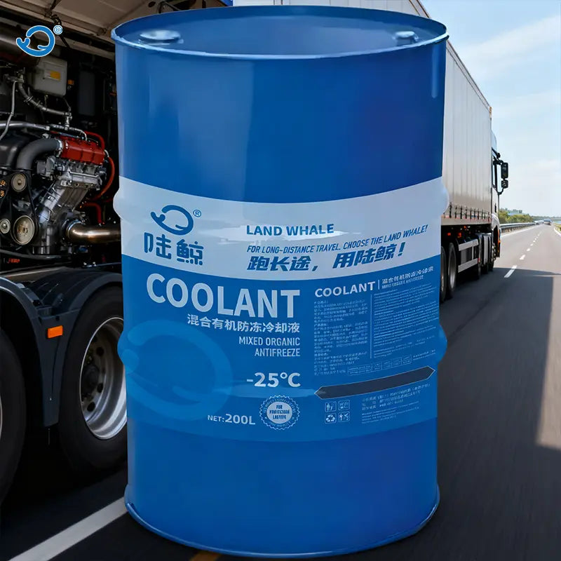 -25° coolant in brake fluid