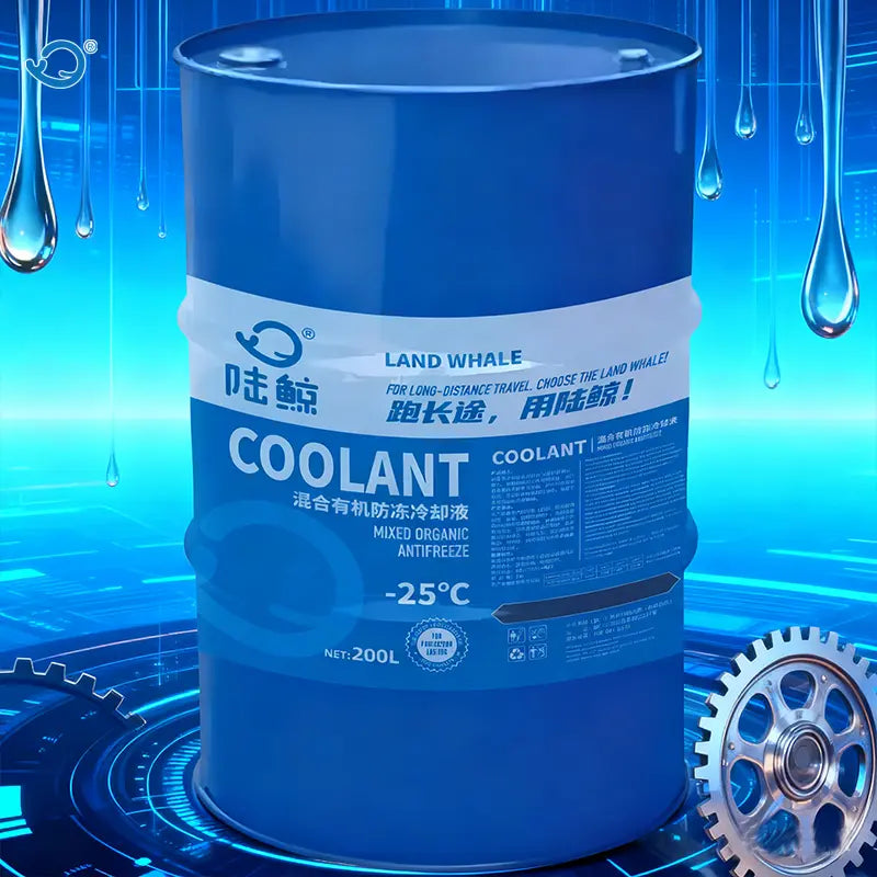 -25° coolant in brake fluid