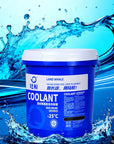 -25° coolant in brake fluid