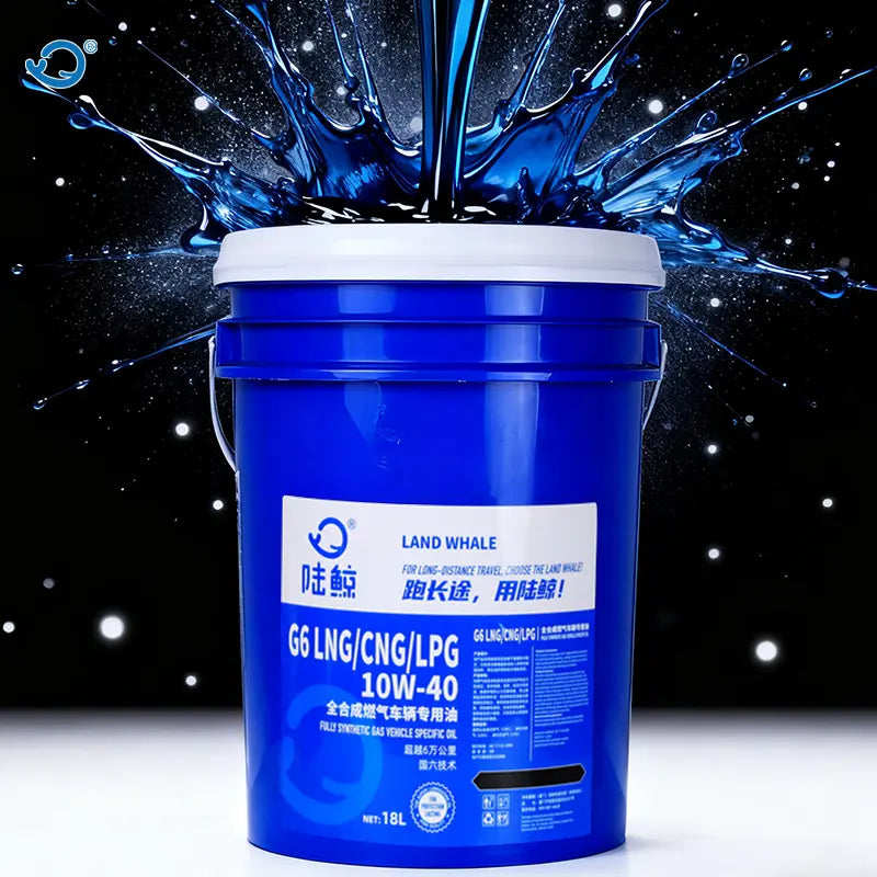 G6 LNG/CNG/LPG 10W-40 Fully Synthetic Gas Vehicle Specific Oil