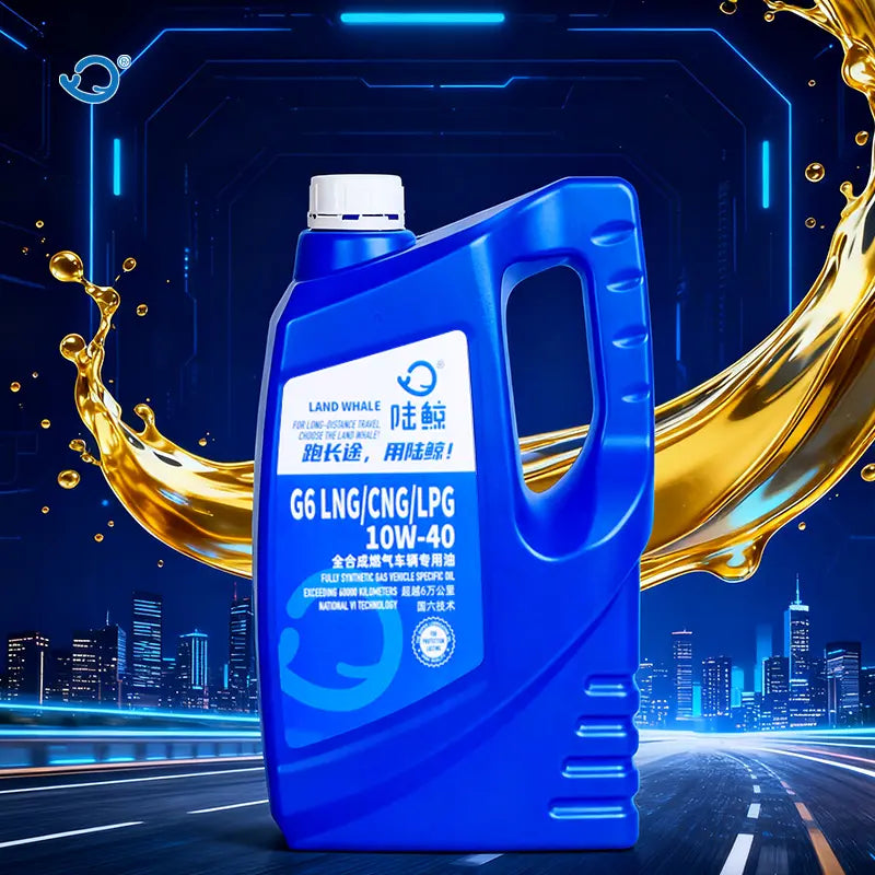 G6 LNG/CNG/LPG 10W-40 Fully Synthetic Gas Vehicle Specific Oil
