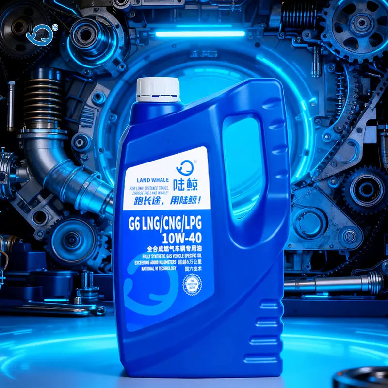 G6 LNG/CNG/LPG 10W-40 Fully Synthetic Gas Vehicle Specific Oil