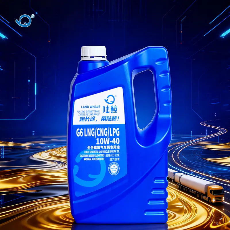 G6 LNG/CNG/LPG 10W-40 Fully Synthetic Gas Vehicle Specific Oil